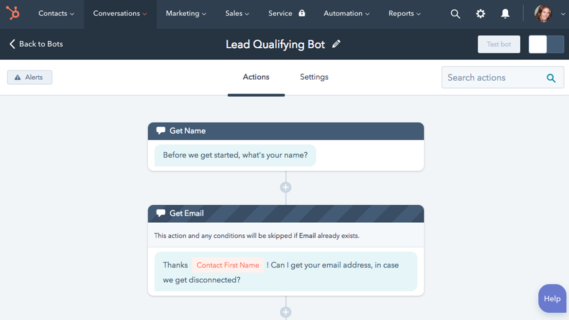 Convert More Leads - Chatbot Service - The Gist - HubSpot Partner