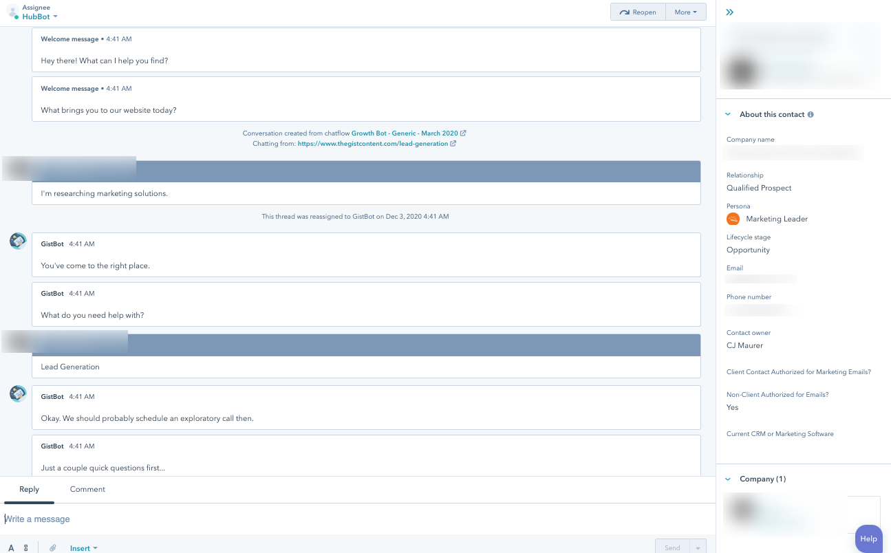 Chat Success 1
