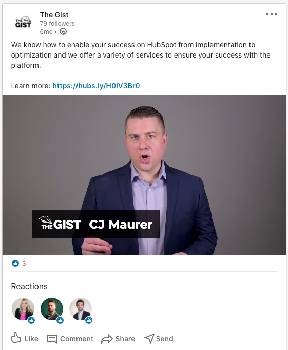 The Gist video linkedin v2