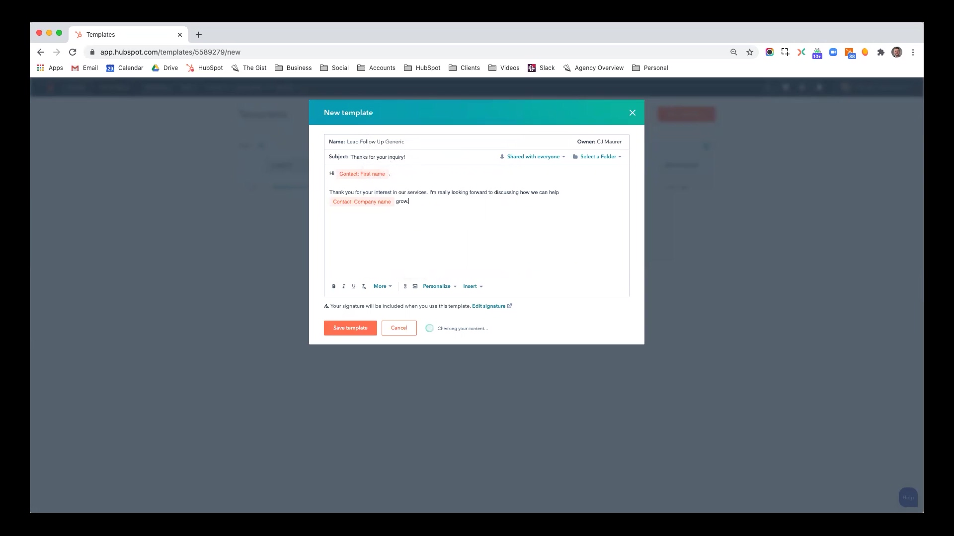 Hubspot - Automating Outreach with Email Templates-thumb